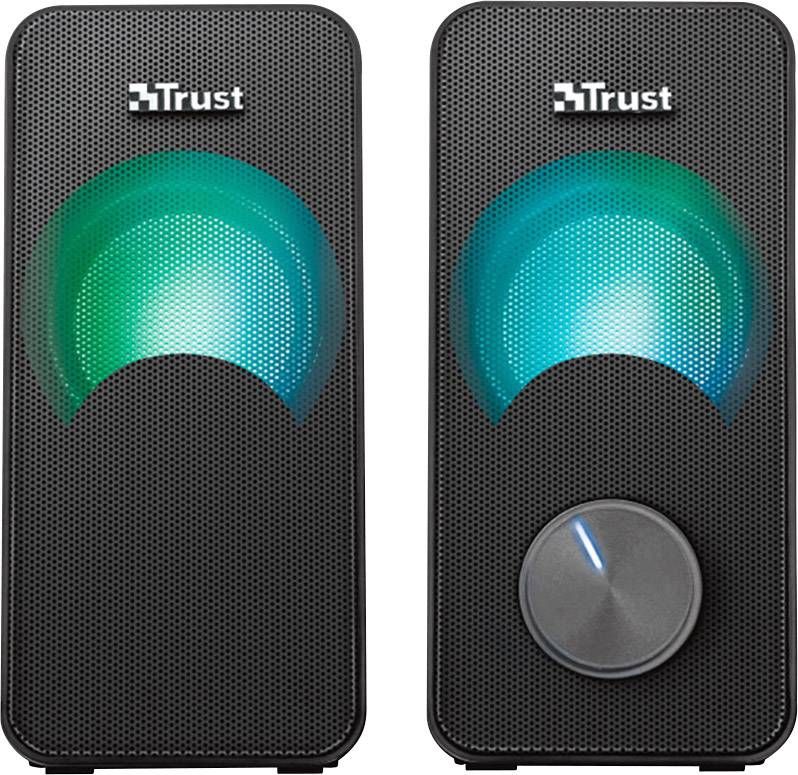Trust Arys 2.0 RGB 2.1 PC-Lautsprecher Kabelgebunden 12 W Schwarz