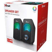 Trust Arys 2.0 RGB 2.1 PC-Lautsprecher Kabelgebunden 12W Schwarz Trust Arys 2.0 RGB 2.1 PC-Lautsprecher Kabelgebunden 12W Schwarz