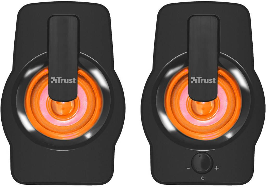 Trust Gemi RGB 2.0 2.0 PC-Lautsprecher Kabelgebunden 12 W Schwarz