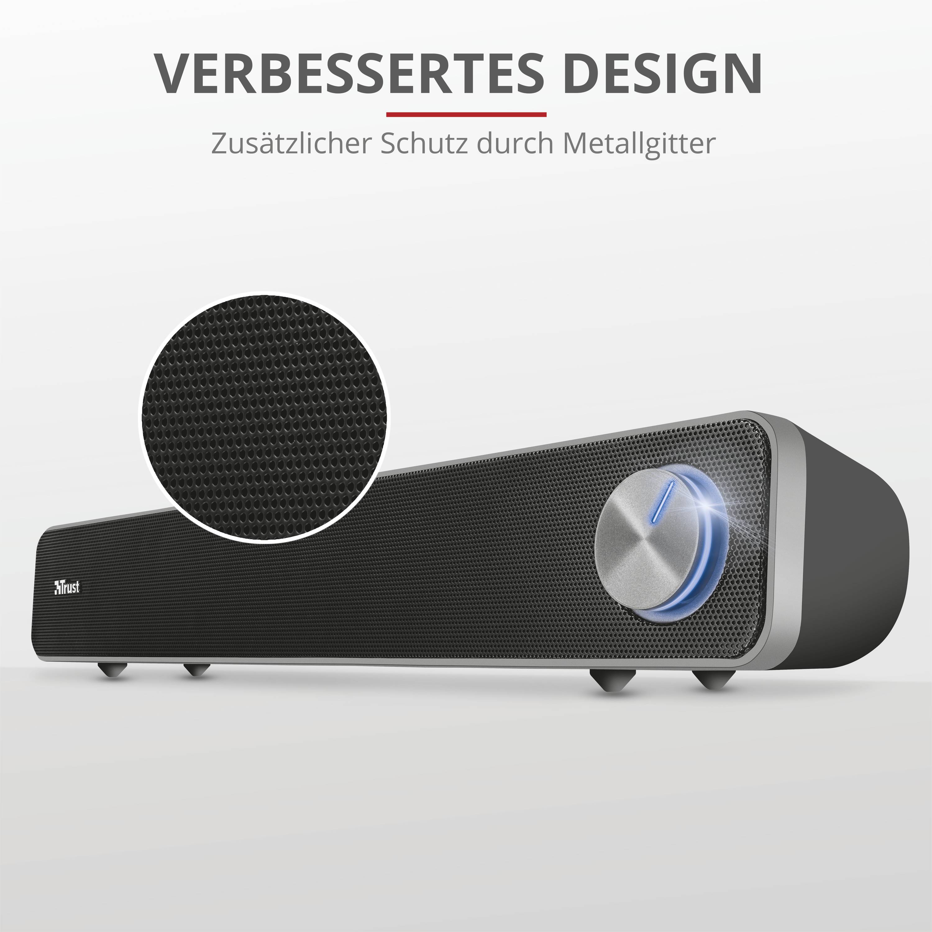 Trust Arys - Soundbar - für PC - 6 Watt