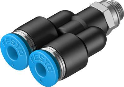 FESTO Steckverschraubung 190673 QSY-M5-4 Außengewinde: M5 1St.