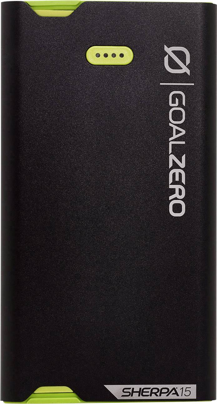 Goal Zero Sherpa 15 Solar Powerbank 3870 mAh LiPo Micro USB Schwarz