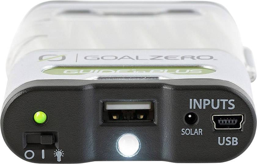 Goal Zero Solar-Kit Nomad 7+ - Guide 10 Plus 41030 Solar-Ladegerät Ladestrom Solarzelle 800mA 7W Kapazität (mAh, Ah) 2300 mAh