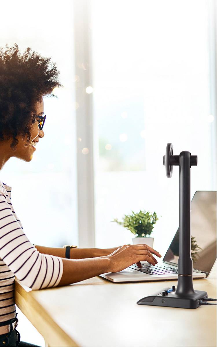 Marantz Professional AVS USB-Mikrofon Übertragungsart (Details):Direkt Standfuß USB, Kopfhörer (3.5 mm Klinke) Direkt