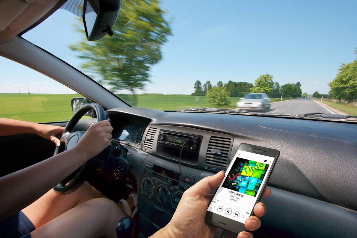 Sony MEX-N5300BT Autoradio Bluetooth®-Freisprecheinrichtung