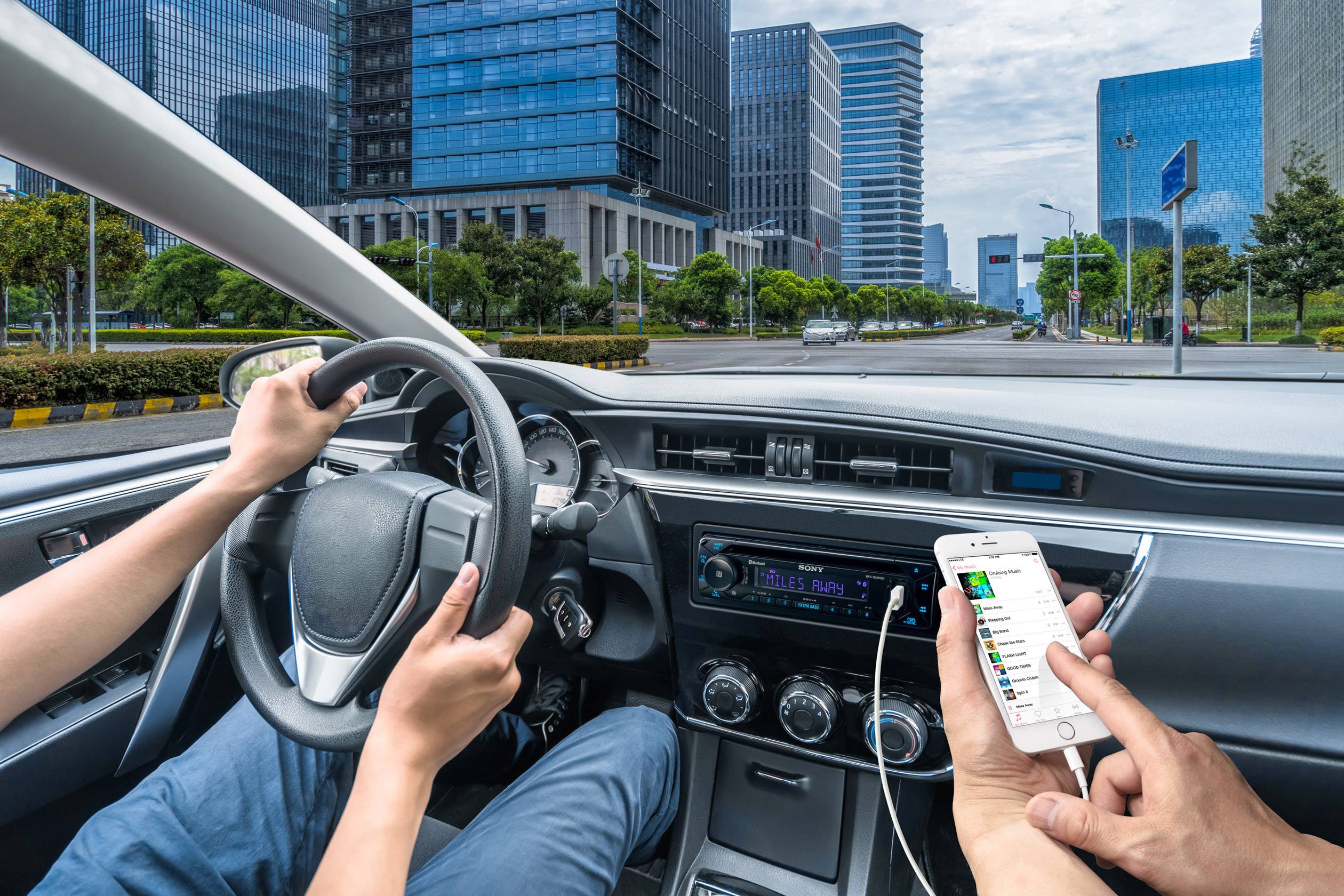 Sony MEX-N5300BT Autoradio Bluetooth®-Freisprecheinrichtung