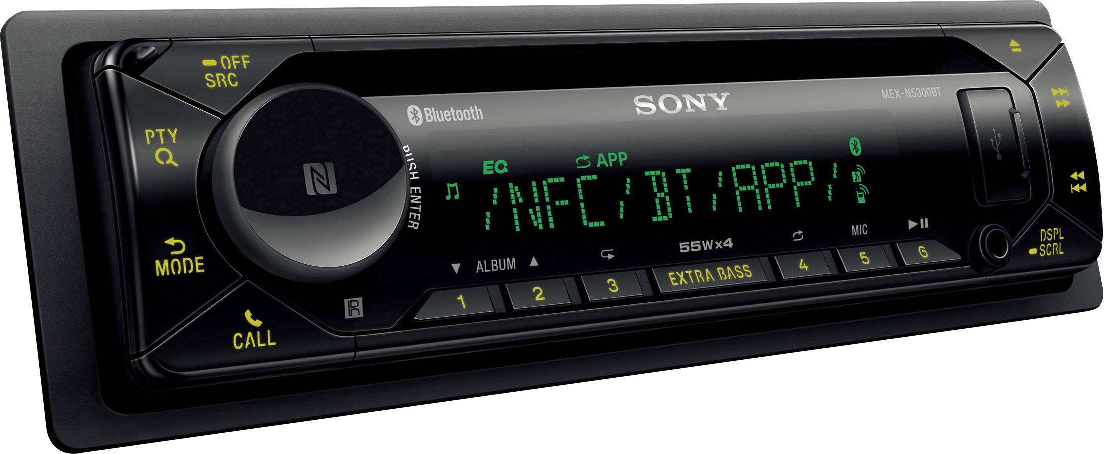 Sony MEX-N5300BT Autoradio Bluetooth®-Freisprecheinrichtung