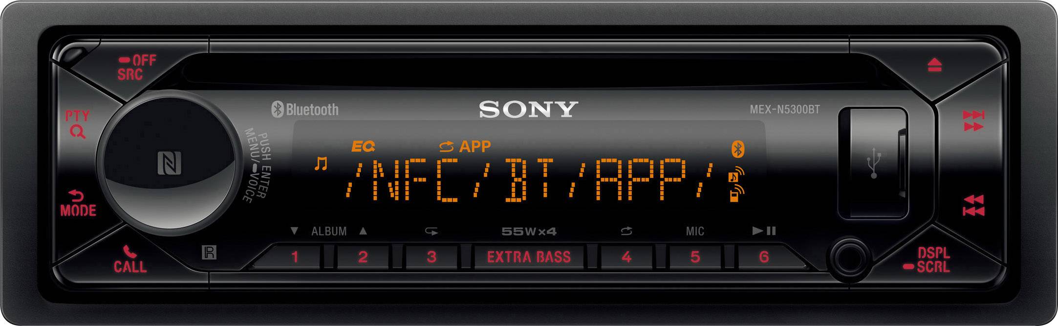 Sony MEX-N5300BT Autoradio Bluetooth®-Freisprecheinrichtung