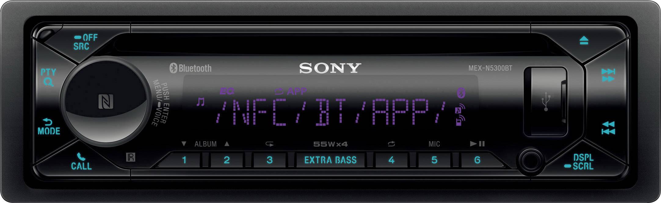 Sony MEX-N5300BT Autoradio Bluetooth®-Freisprecheinrichtung