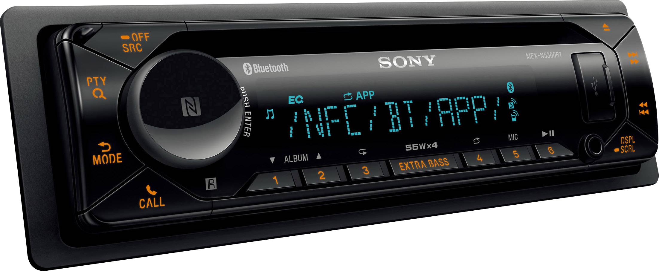 Sony MEX-N5300BT Autoradio Bluetooth®-Freisprecheinrichtung