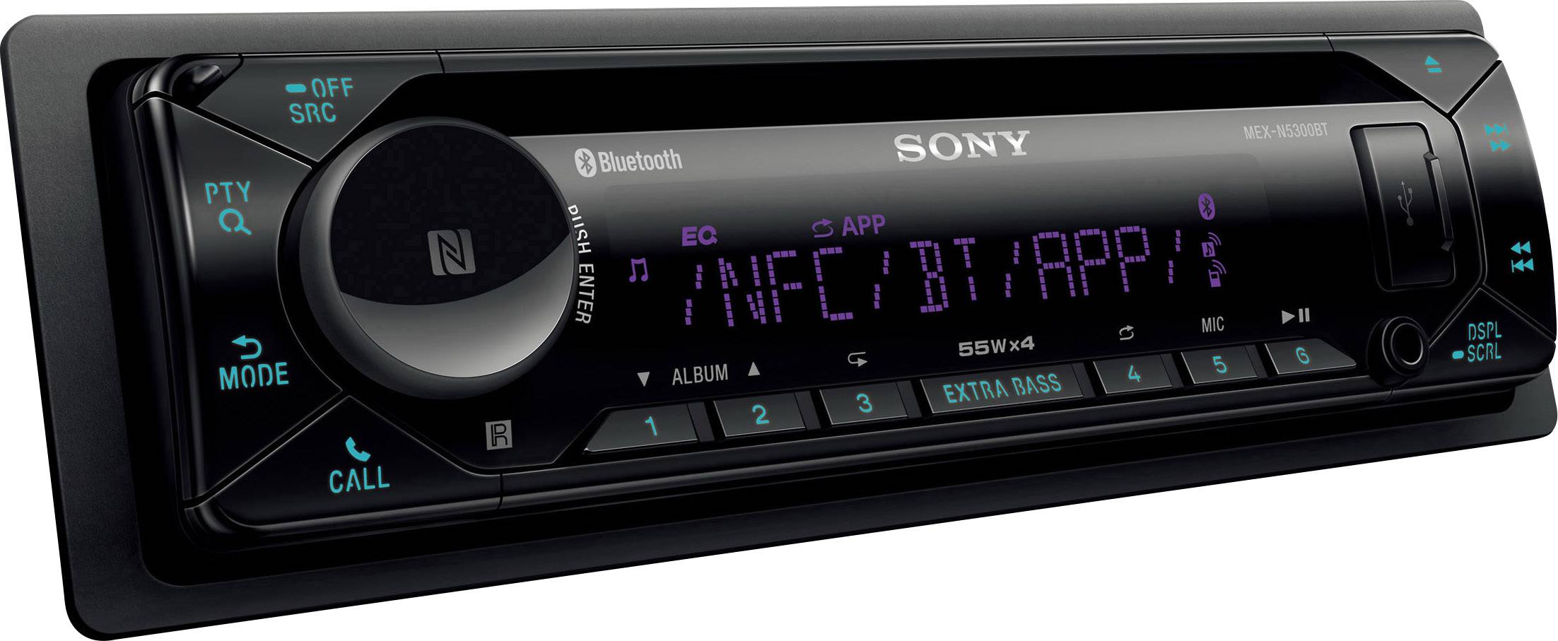 Sony MEX-N5300BT Autoradio Bluetooth®-Freisprecheinrichtung
