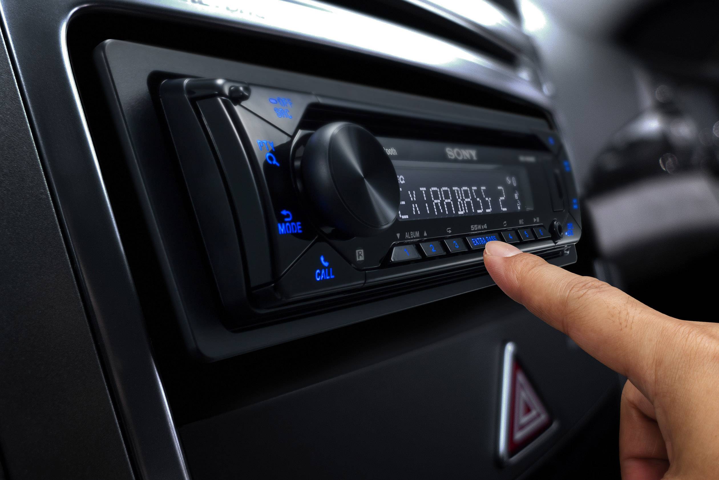 Sony MEX-N4300BT Autoradio Bluetooth®-Freisprecheinrichtung