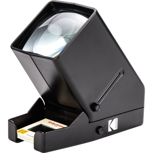 Visionneuse Kodak 35mm Slide Viewer grossissement x3, éclairage LED, fonctionnement à pile/accu possible