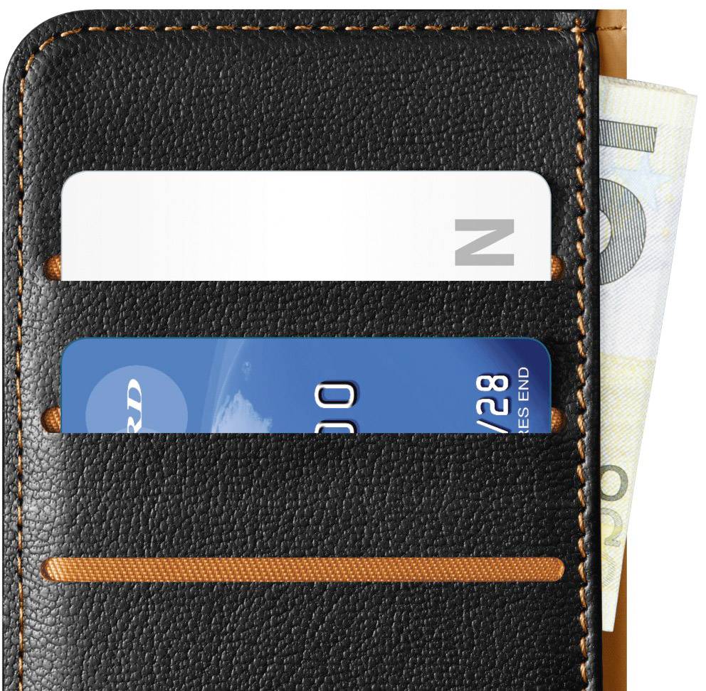 Hama 2in1 Booklet Samsung Galaxy S9+ Schwarz, Orange