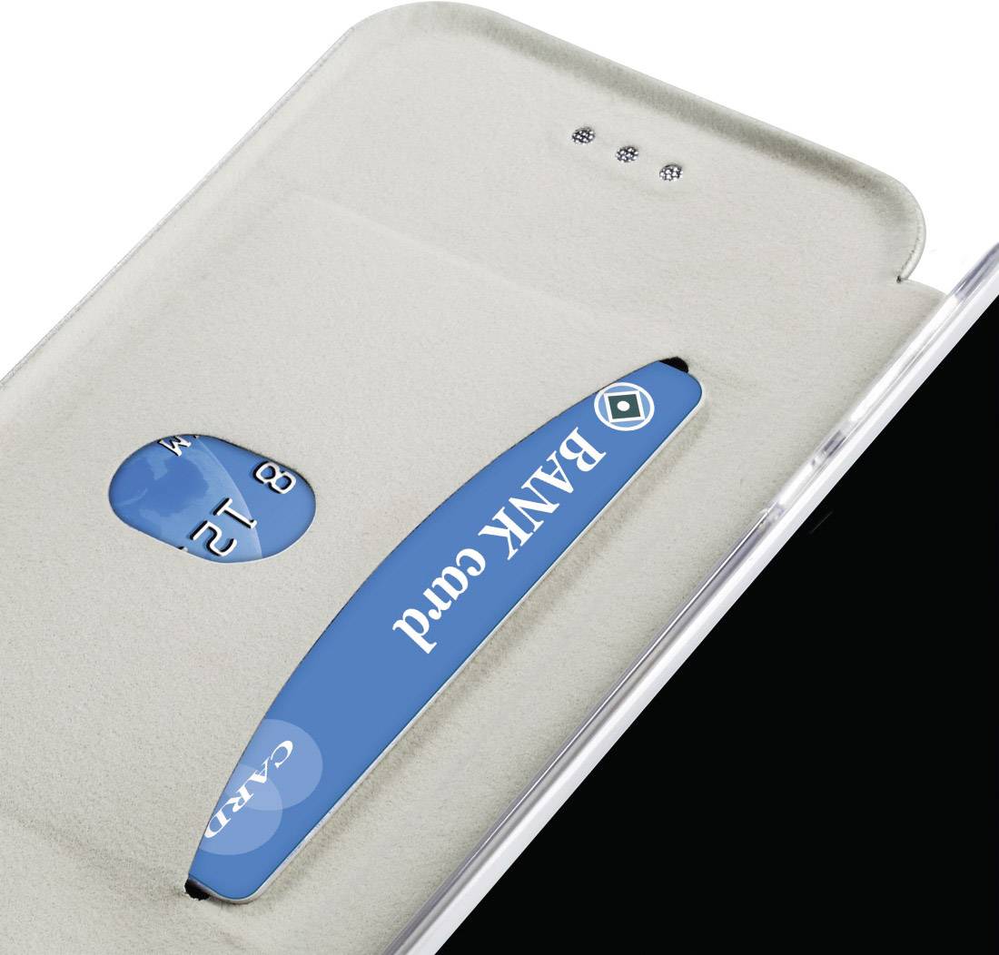 Hama Curve Booklet Samsung Galaxy S9+ Silber