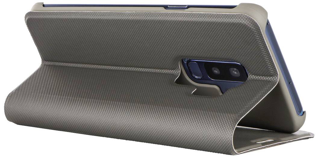 Hama Slim Booklet Passend für: Samsung Galaxy S9+ Grau