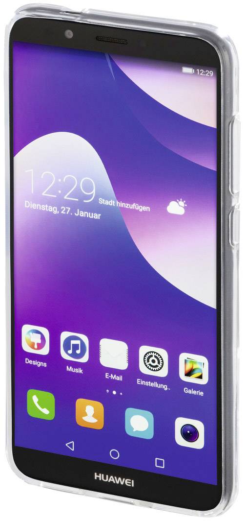 Hama Crystal Clear Backcover Huawei, Honor Y7 (2018), 7C Transparent