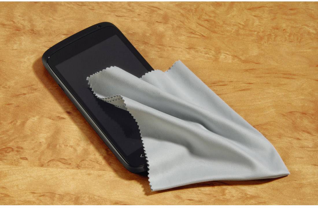 Hightech-Nanofaser-Reinigungstuch für Displays