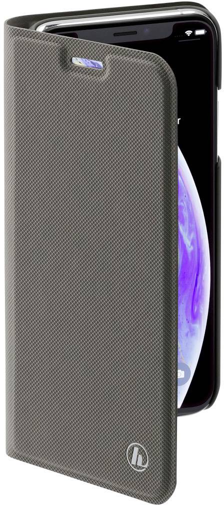 Hama Slim Pro Booklet Passend für: Apple iPhone X, Apple iPhone XS Grau