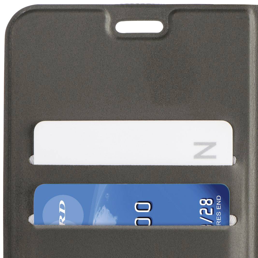 Hama Slim Pro Booklet Passend für: Apple iPhone X, Apple iPhone XS Grau