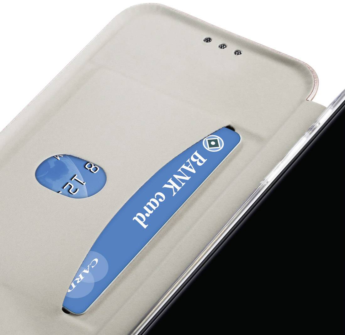 Hama Curve Booklet Passend für: Apple iPhone XR Roségold