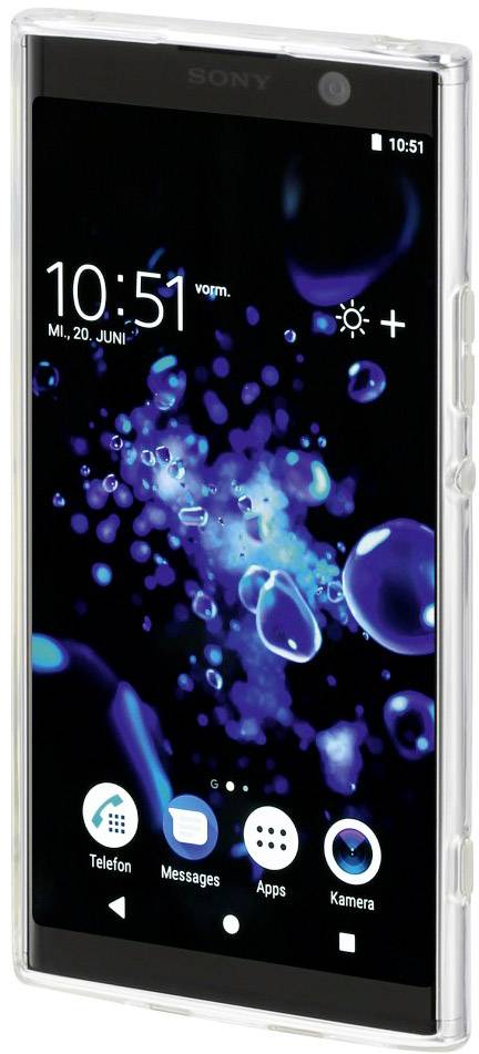 Hama Crystal Clear Backcover Sony Xperia XA2 Plus Transparent