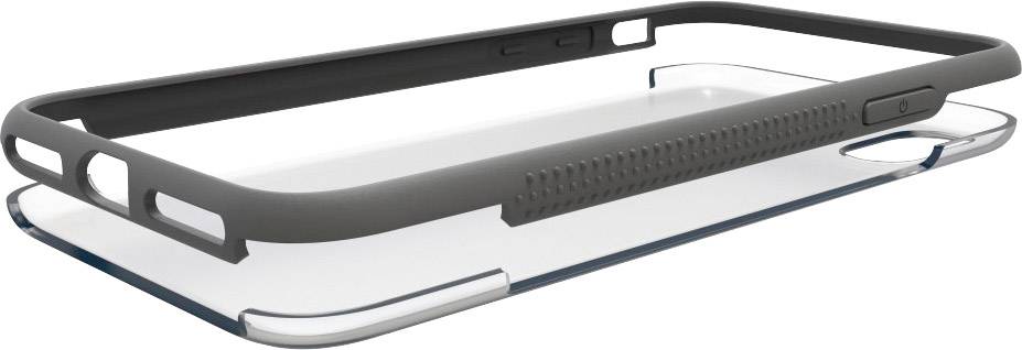 Hama Frame Backcover Apple iPhone X, iPhone XS Transparent, Grau