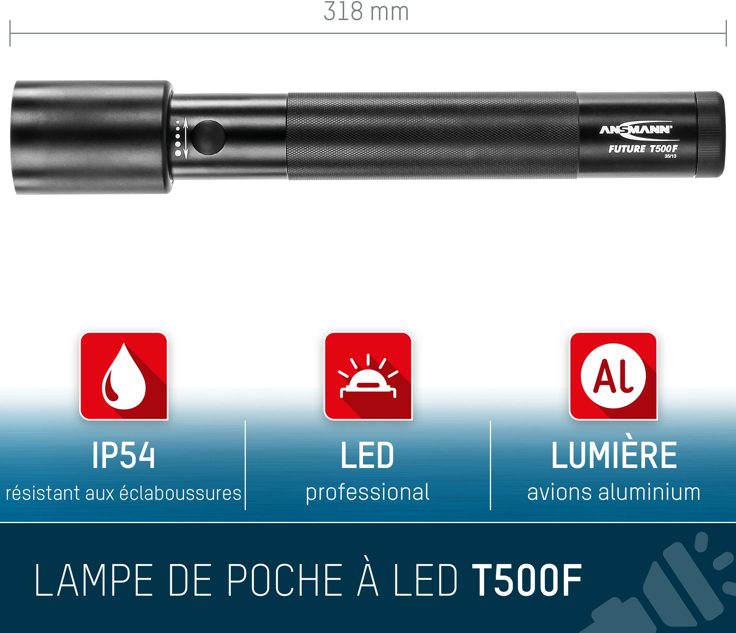 Hückmann Taschenlampe Future T500F FUTURE T500F