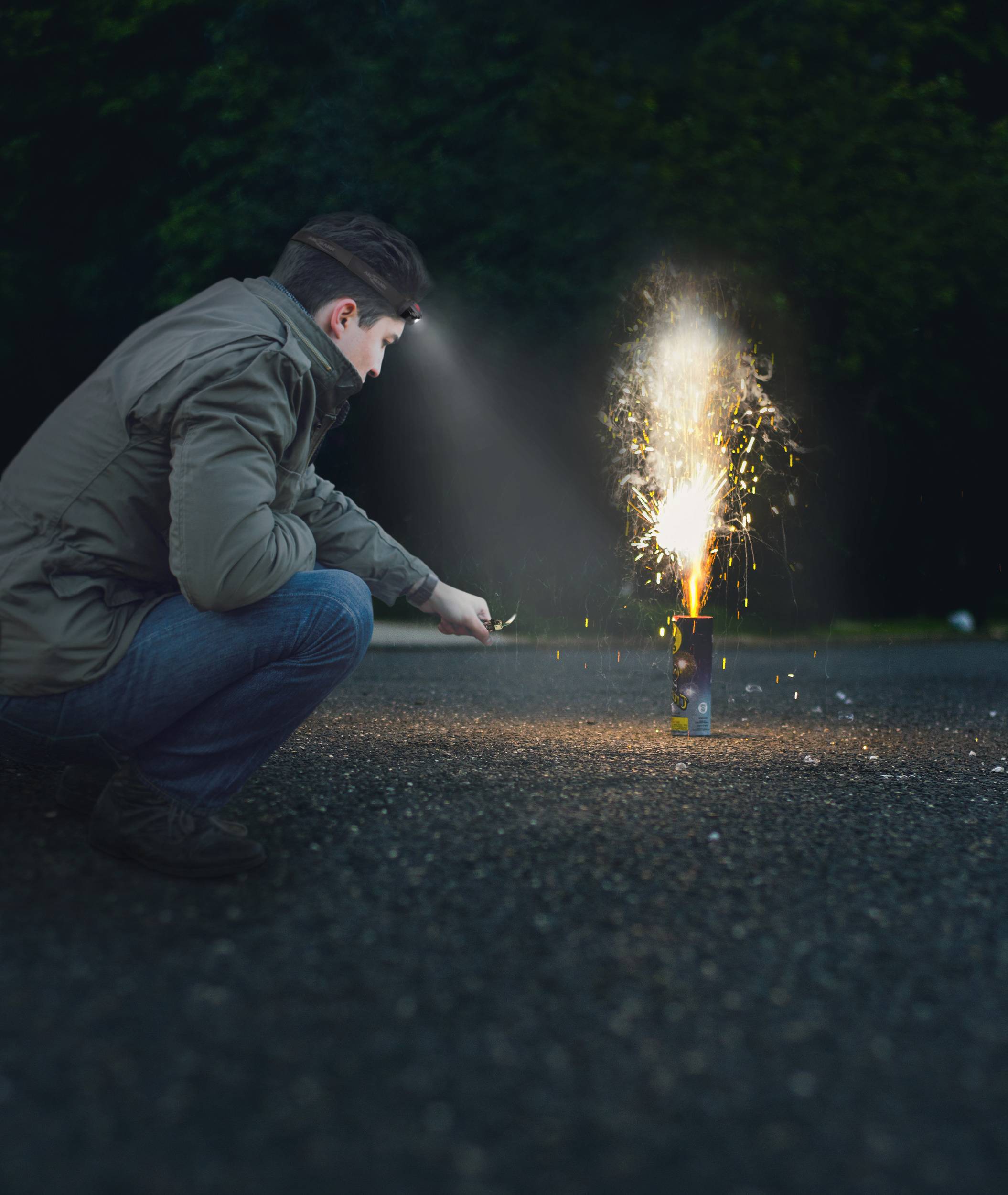 Ansmann HD70B LED Stirnlampe batteriebetrieben 65lm 1600-0260