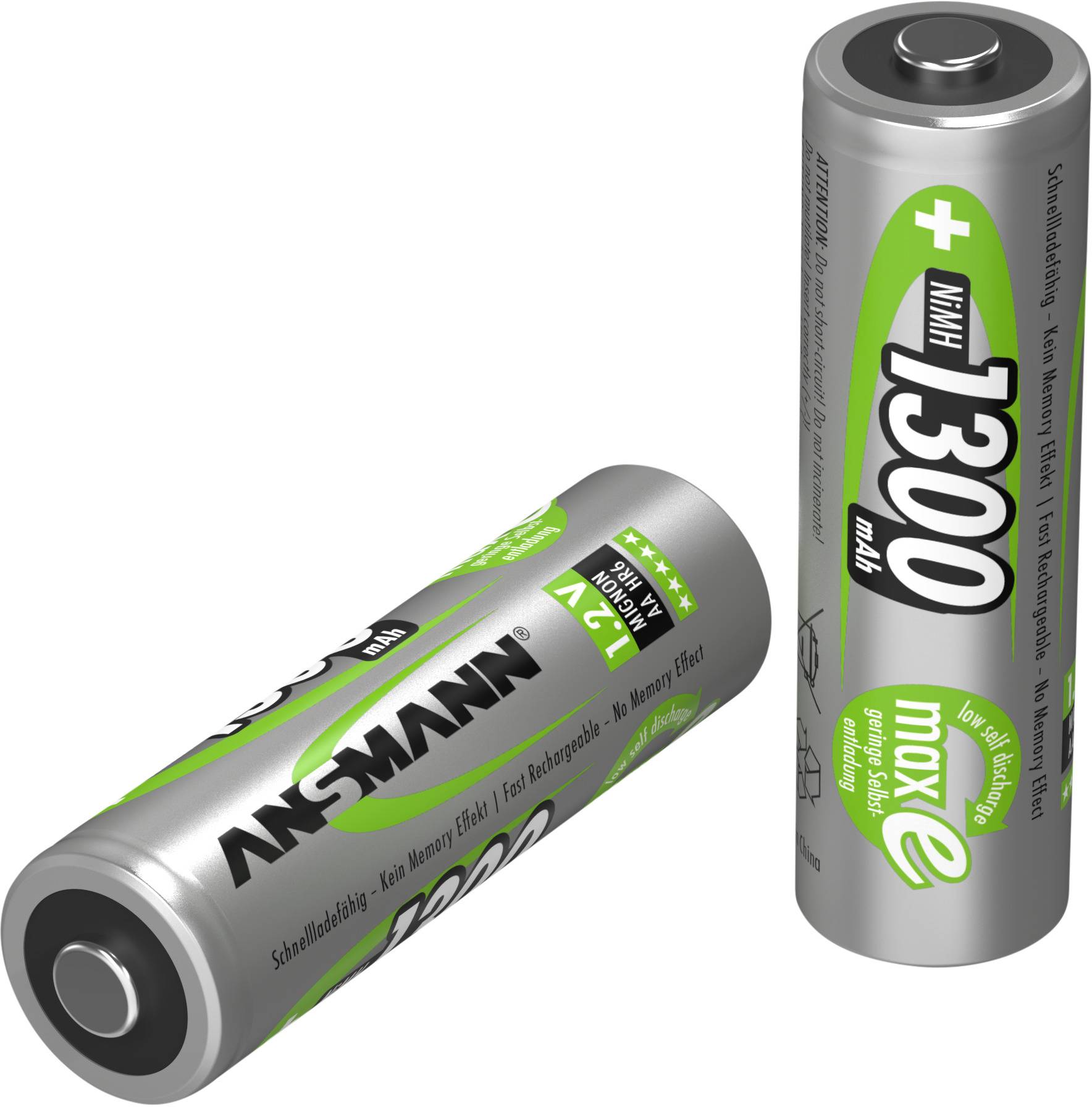 Ansmann maxE HR06 Mignon (AA)-Akku NiMH 1300 mAh 1.2V