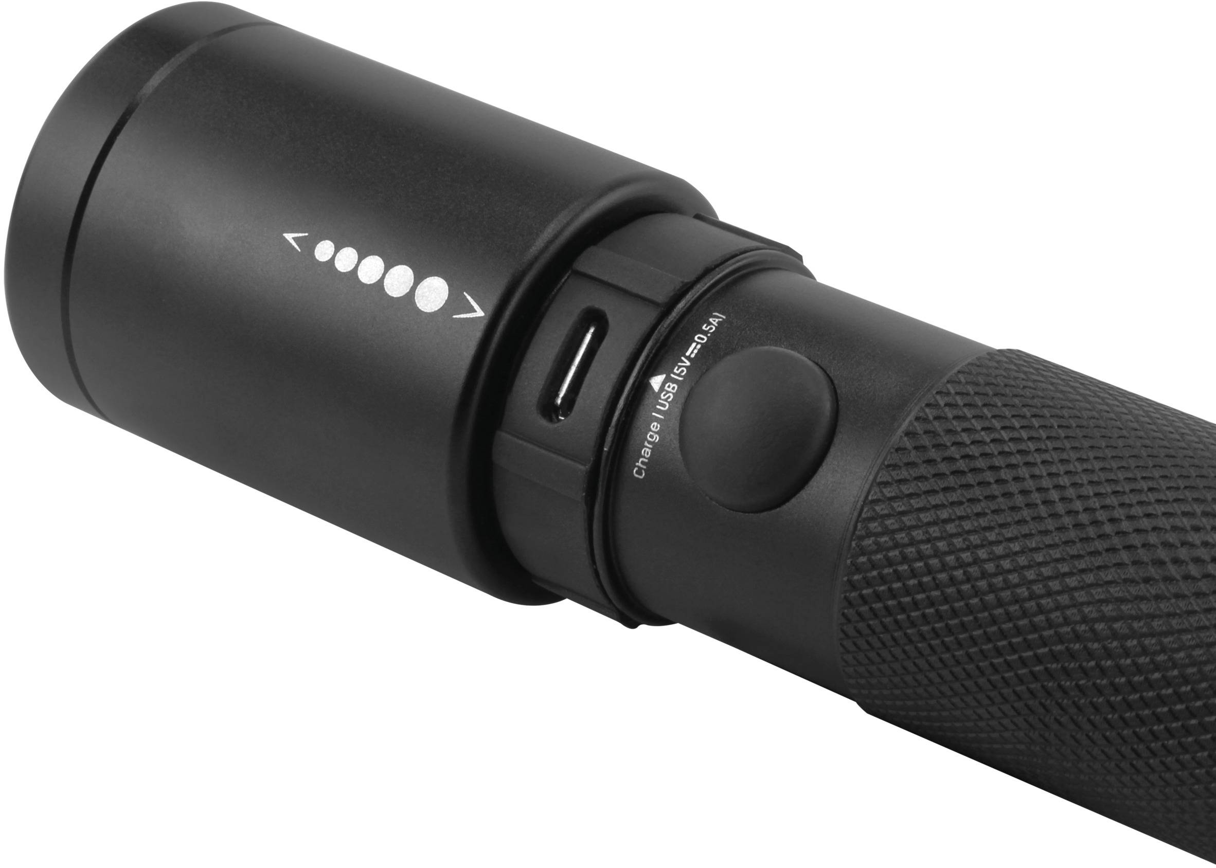 Ansmann LED Taschenlampe mit Handschlaufe akkubetrieben 400 lm 143 g