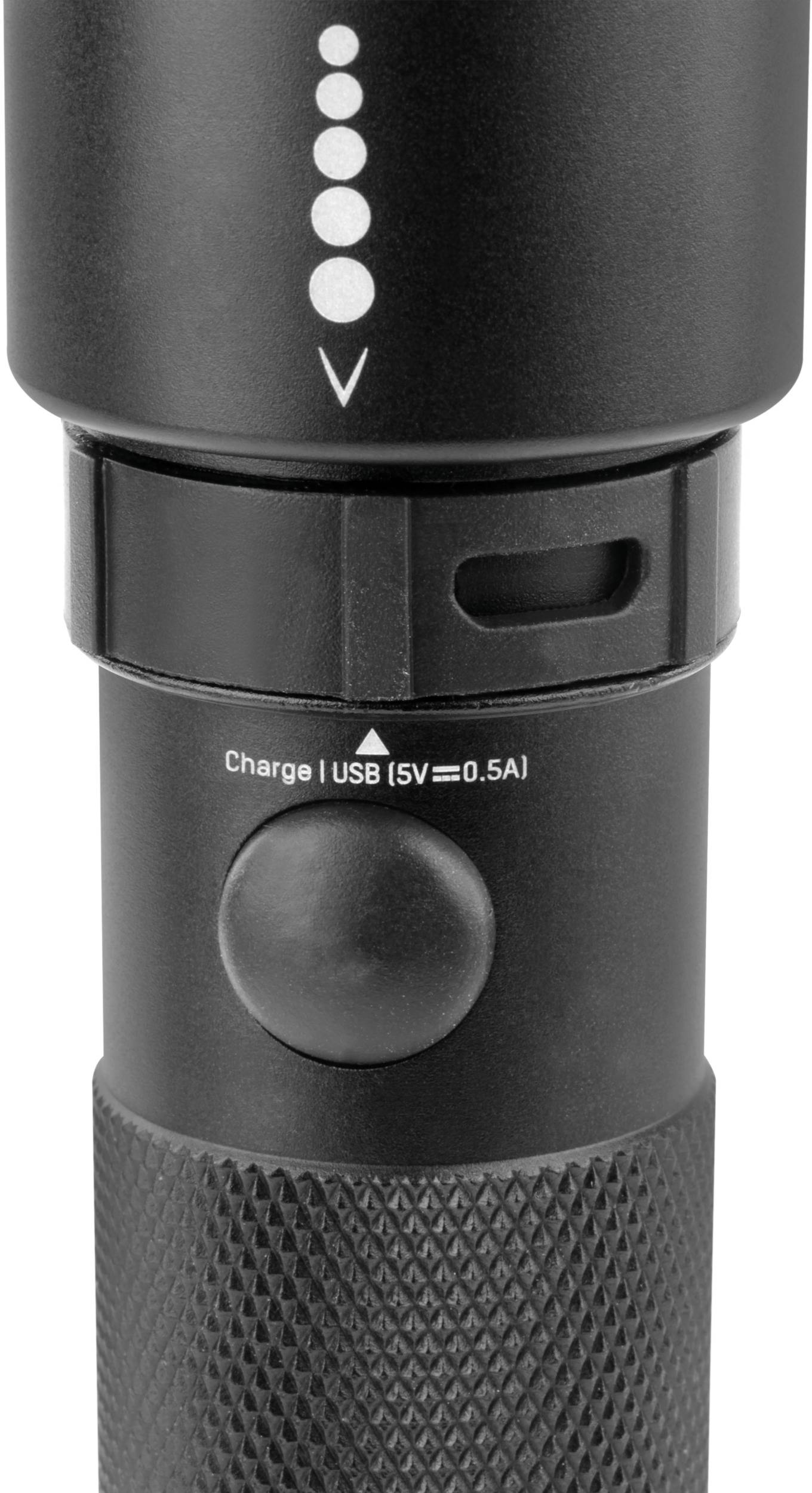 Ansmann LED Taschenlampe mit Handschlaufe akkubetrieben 400 lm 143 g