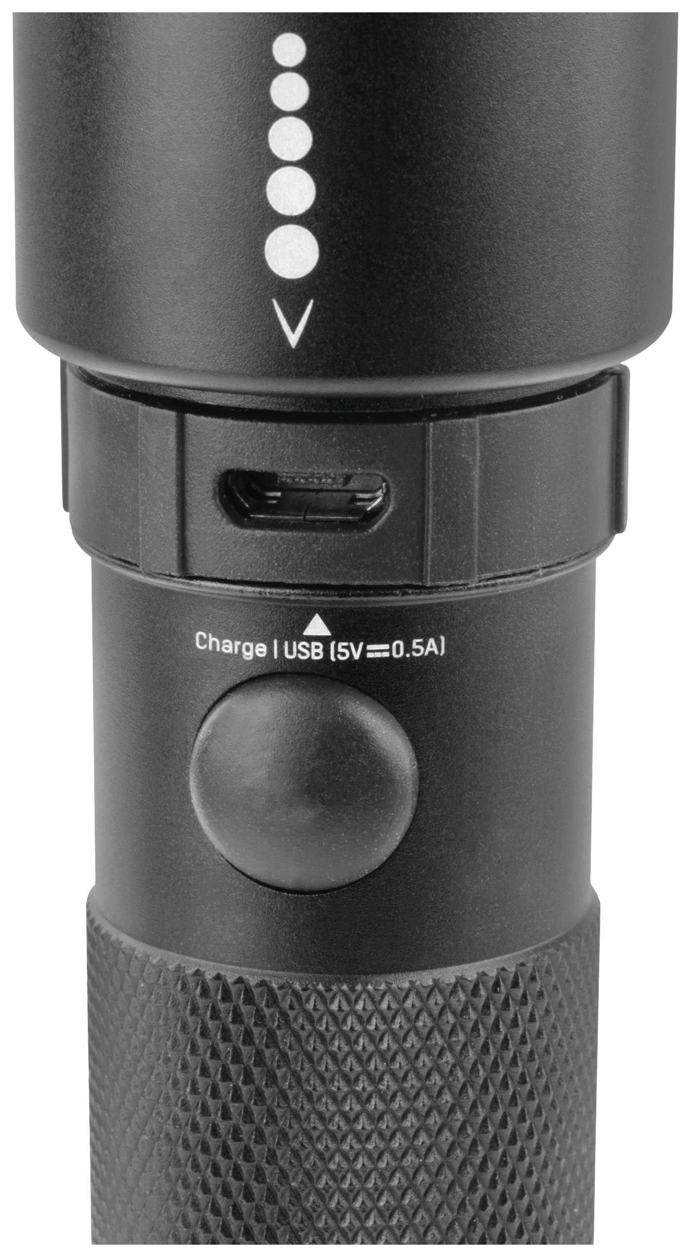 Ansmann LED Taschenlampe mit Handschlaufe akkubetrieben 400 lm 143 g