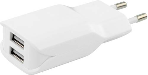 HyCell Home2.4A 1001-0053 USB-Ladegerät Steckdose Ausgangsstrom (max.) 2400mA 2 x USB