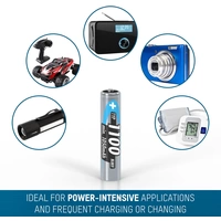 Ansmann HR03 Micro (AAA)-Akku NiMH 1100 mAh 1.2V 1St. Ansmann HR03 Micro (AAA)-Akku NiMH 1100 mAh 1.2V 1St.