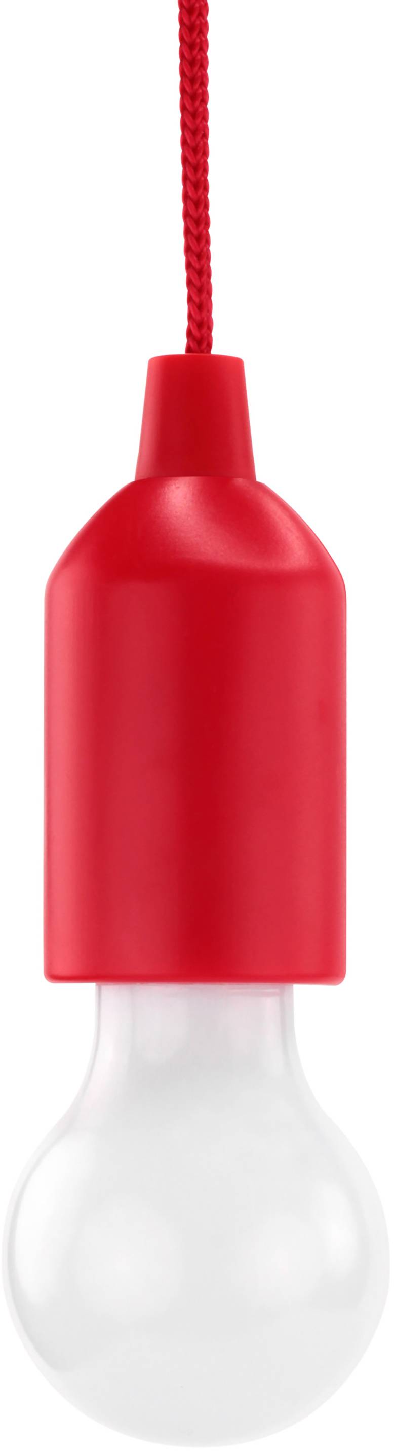 HyCell 1600-0176 Pull-Light PL LED Camping-Leuchte 25 lm batteriebetrieben 50 g Rot