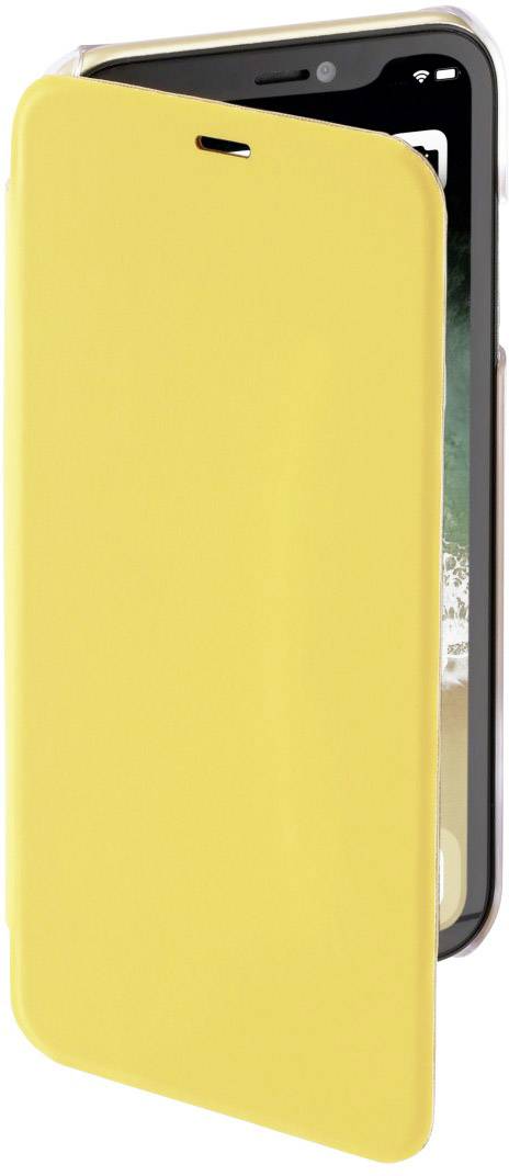 Hama Clear Booklet Apple iPhone XR Gelb