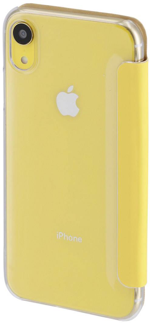 Hama Clear Booklet Apple iPhone XR Gelb