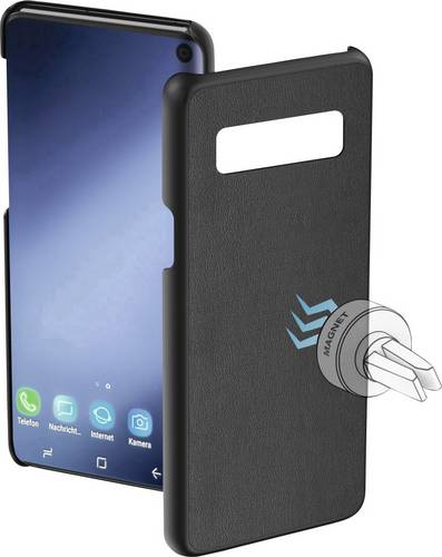 Magnet Backcover Samsung Galaxy S10 Schwarz