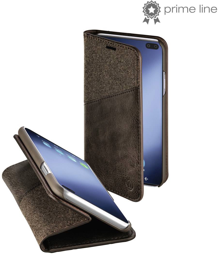 Hama Gentle Booklet Samsung Galaxy S10+ Dunkelbraun 00185969
