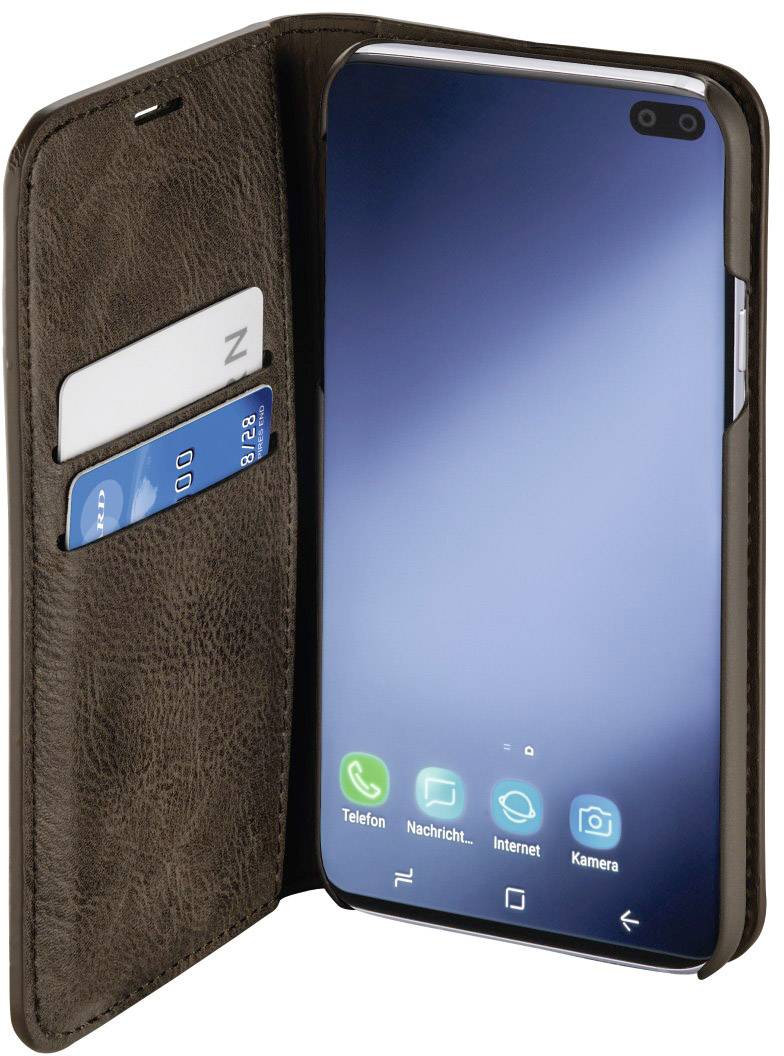 Hama Gentle Booklet Samsung Galaxy S10+ Dunkelbraun