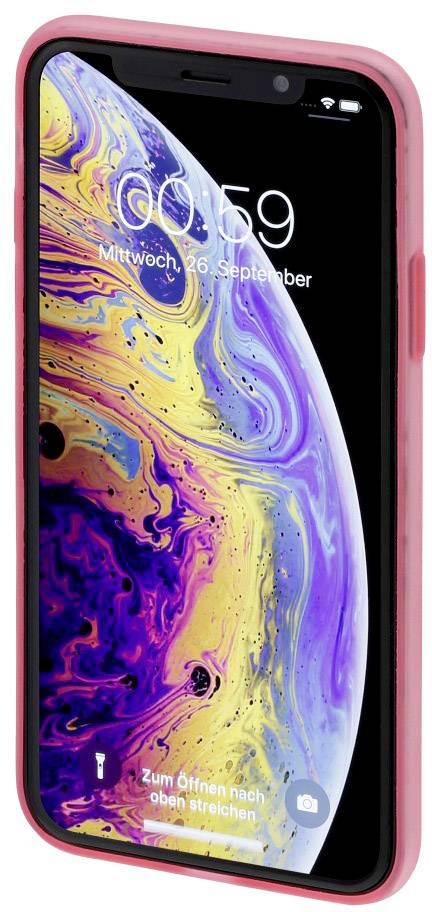Hama Soft Touch Backcover iPhone X, iPhone XS Pink
