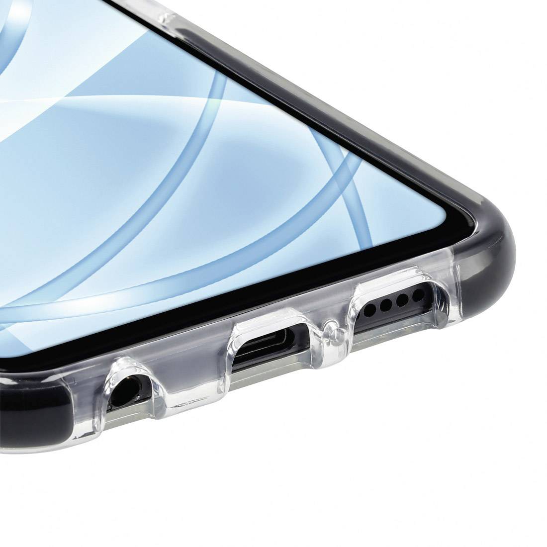 Hama PROTECTOR Backcover Huawei P30 Lite Schwarz, Transparent