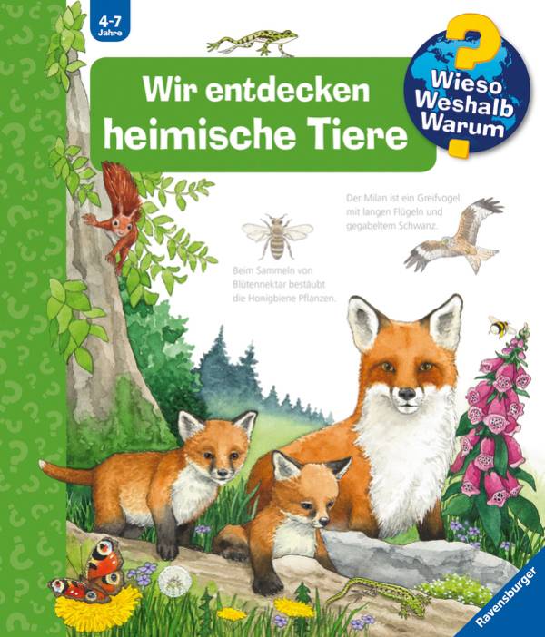 Ravensburger Ravensburger 32948 Wieso?Weshalb?Warum? 71 Wir entdecken heimische Tiere 32948 1 St.