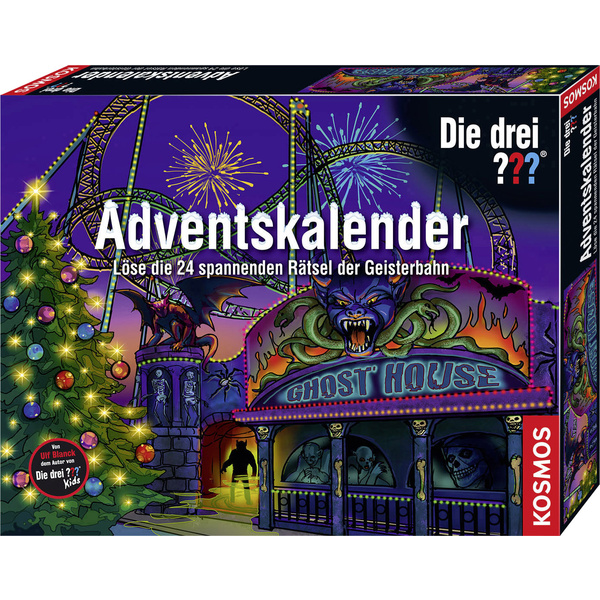 Kosmos Die drei ??? Adventskalender 2019 Advent calendar 8 years and over