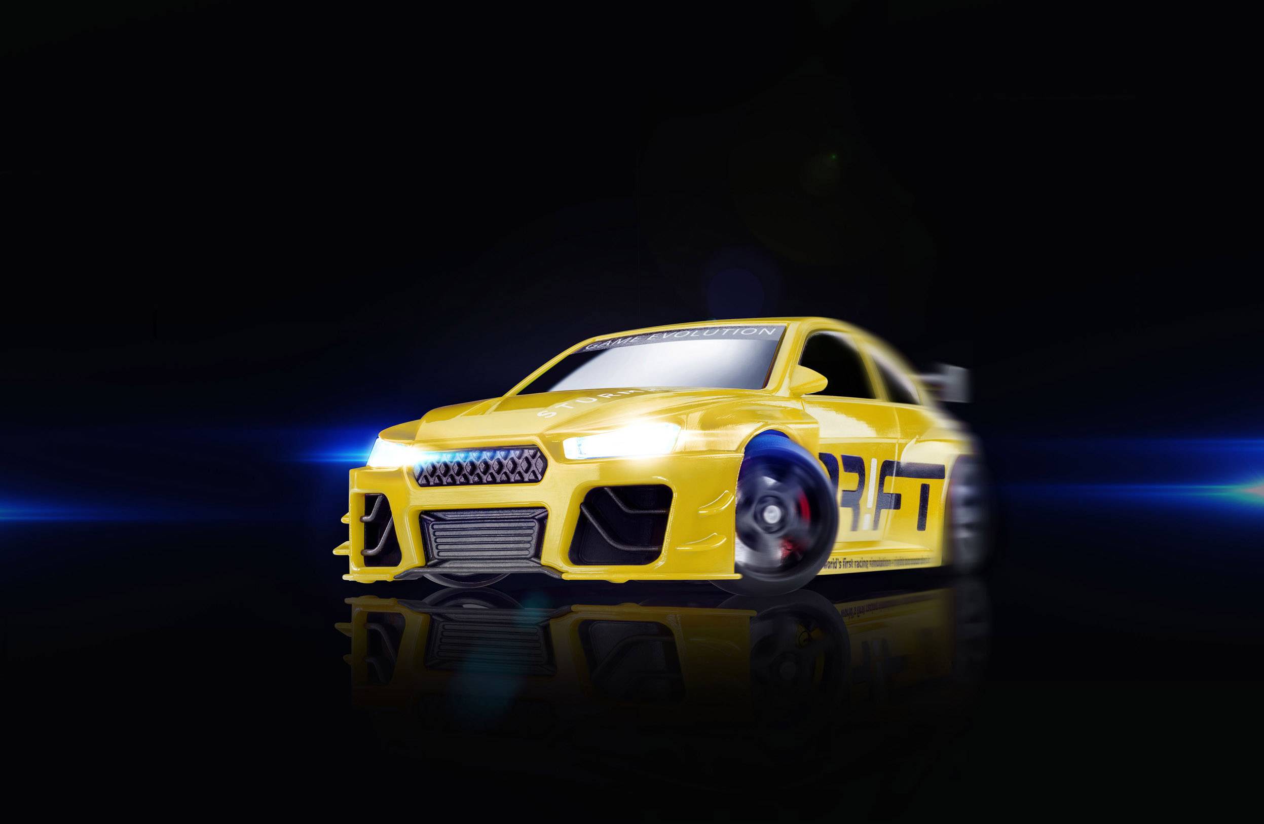 Dr!ft Yellow Beast Brushed 1:43 Fahrzeug Elektro Straßenmodell RtR