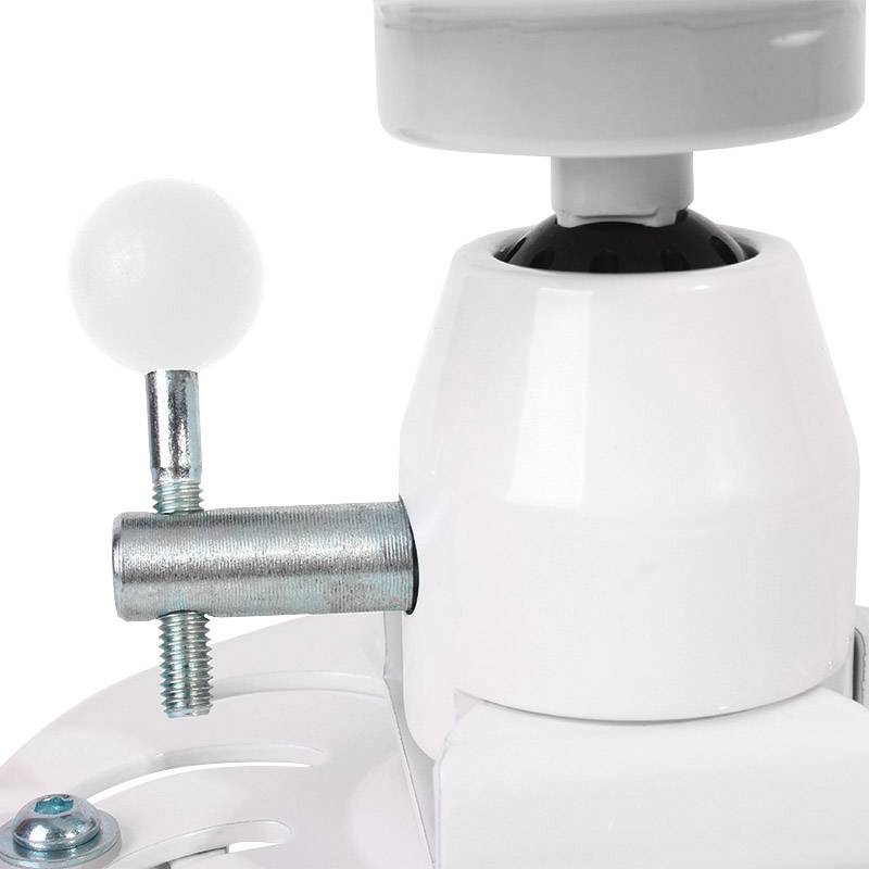 LogiLink BP0056 Beamer-Deckenhalterung Deckenhalter, Höhenverstellbar, Neigbar+Schwenkbar Boden-/Deckenabstand (max.): 135 mm Weiß