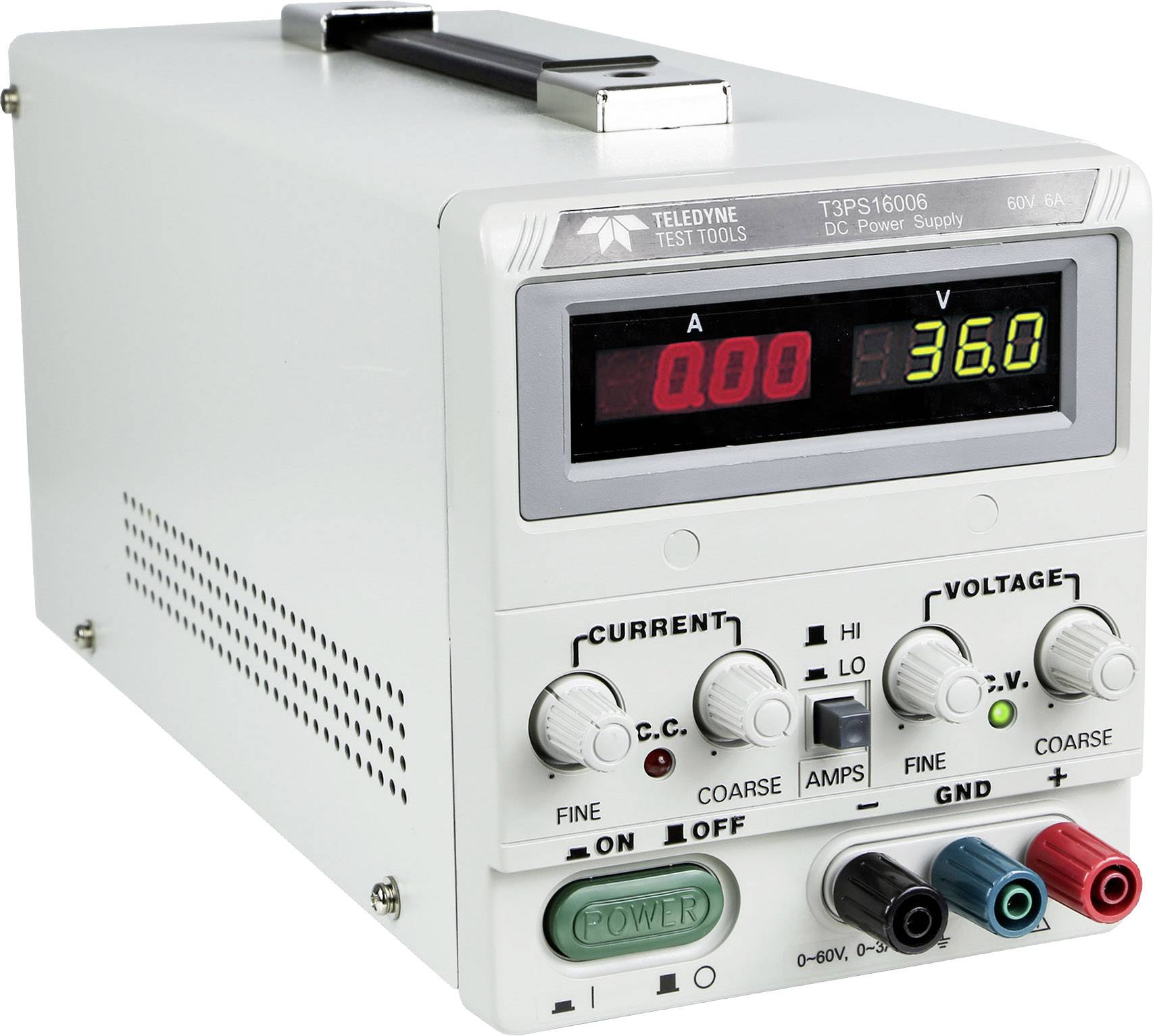 Teledyne LeCroy T3PS16006 Labornetzgerät, einstellbar 0 - 60V 0 - 6A 360W Anzahl Ausgänge 1 x