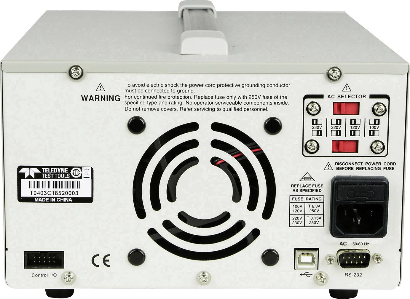 Teledyne LeCroy T3PS43203 Labornetzgerät, einstellbar 0 - 32V 0 - 3A 212W Anzahl Ausgänge 4 x