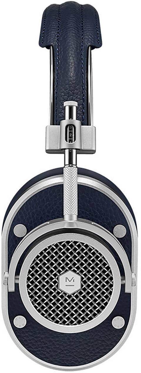 Master & Dynamic MH40S4 HiFi Kopfhörer Over Ear Headset Navy, Silber